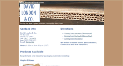 Desktop Screenshot of davidlondonandco.com